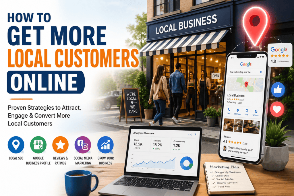 How to Get More Local Customers Online for Small Businesses